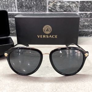 Authentic Versace oversized Aviators